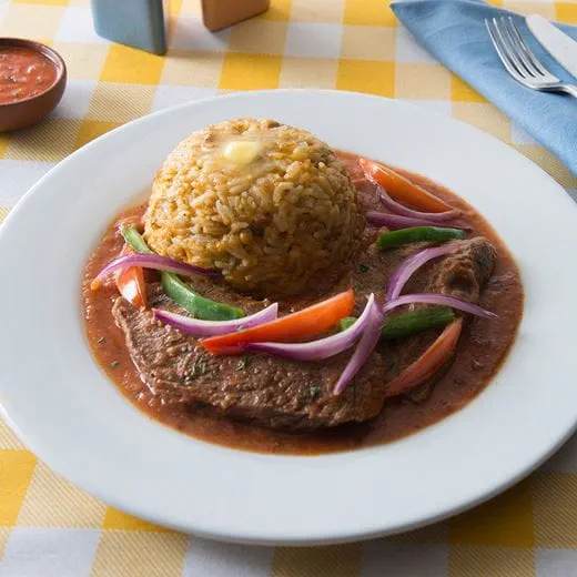 recipe image Bistec encebollado